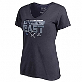 Women Cowboys 2018 NFL Playoffs Reppin' The East T-Shirt,baseball caps,new era cap wholesale,wholesale hats